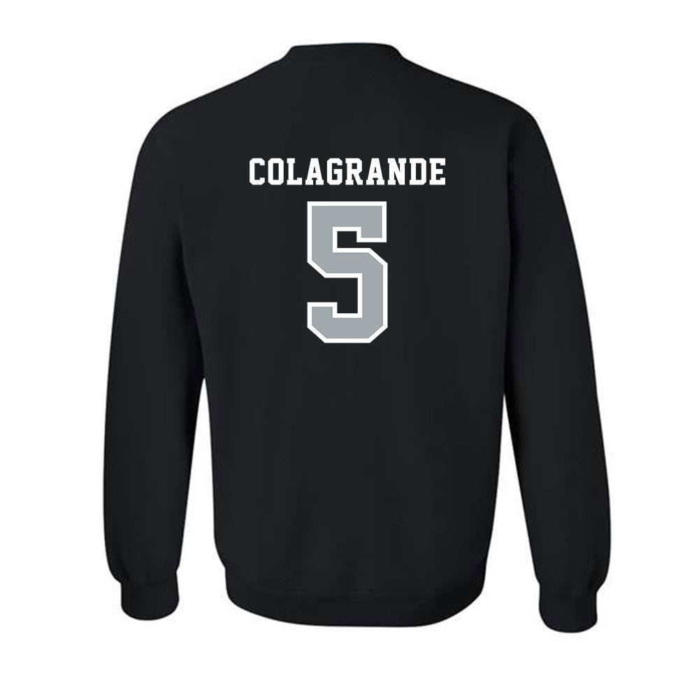 Stony Brook - NCAA Baseball : Hunter Colagrande - Classic Shersey Crewneck Sweatshirt-1