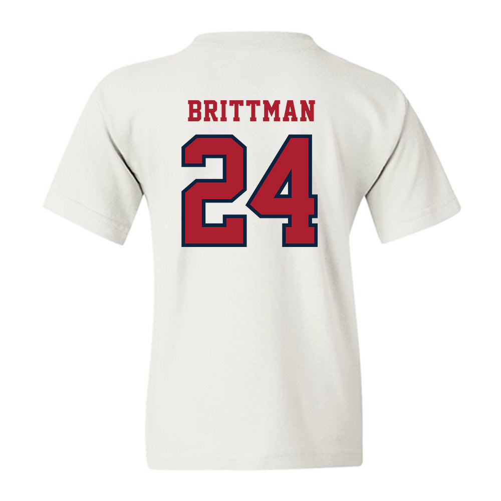 Stony Brook - NCAA Men's Lacrosse : Zach Brittman - Classic Shersey Youth T-Shirt-1
