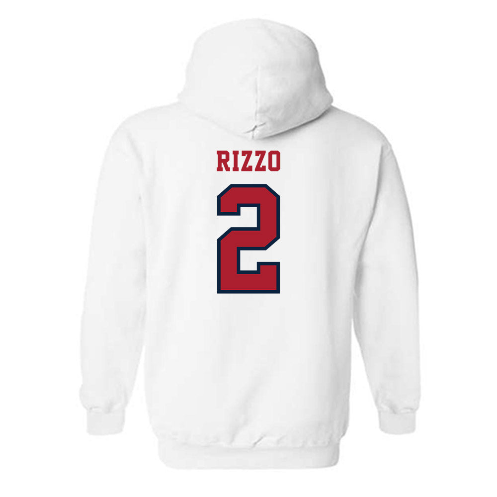 Stony Brook - NCAA Baseball : Nick Rizzo - Classic Shersey Hooded Sweatshirt-1