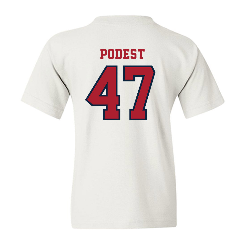Stony Brook - NCAA Baseball : Jarek Podest - Classic Shersey Youth T-Shirt-1