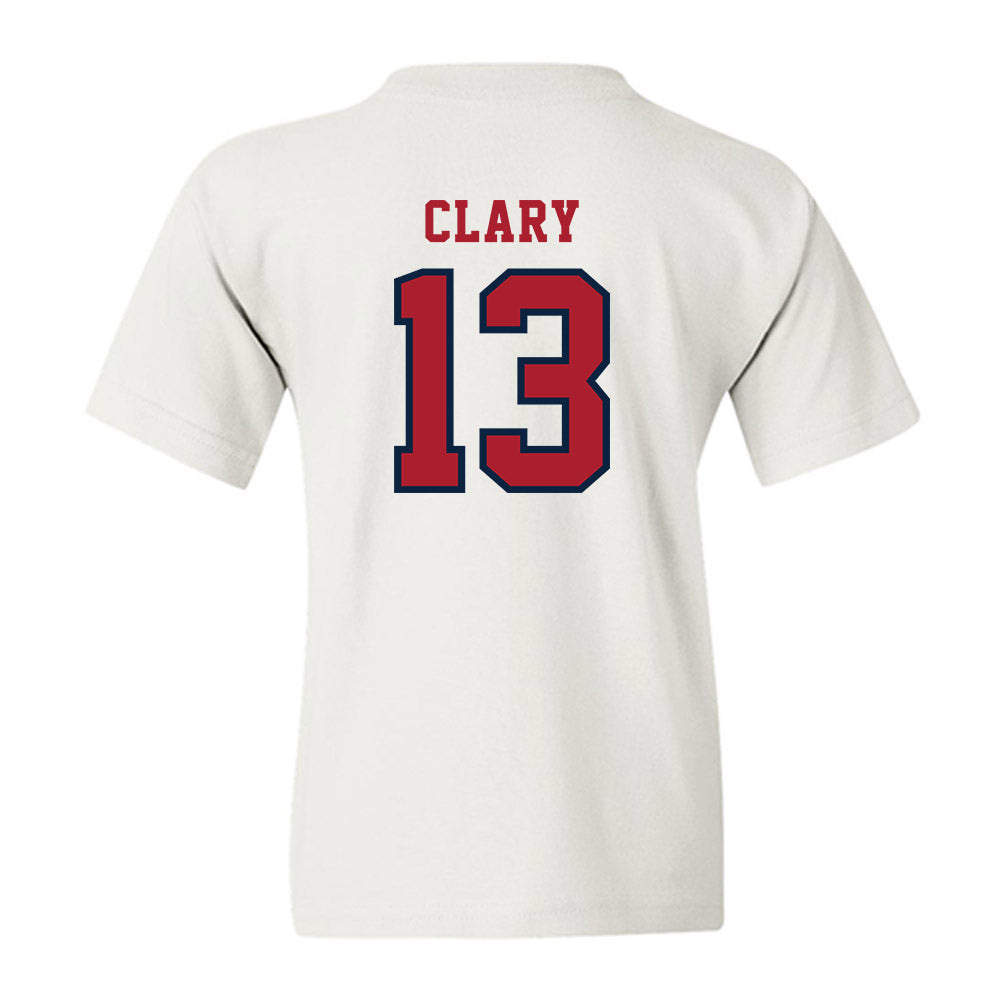 Stony Brook - NCAA Football : Dyshier Clary - Classic Shersey Youth T-Shirt-1