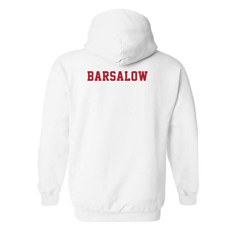 Stony Brook - NCAA Women's Cross Country : Logan Barsalow - Classic Shersey Hooded Sweatshirt-1