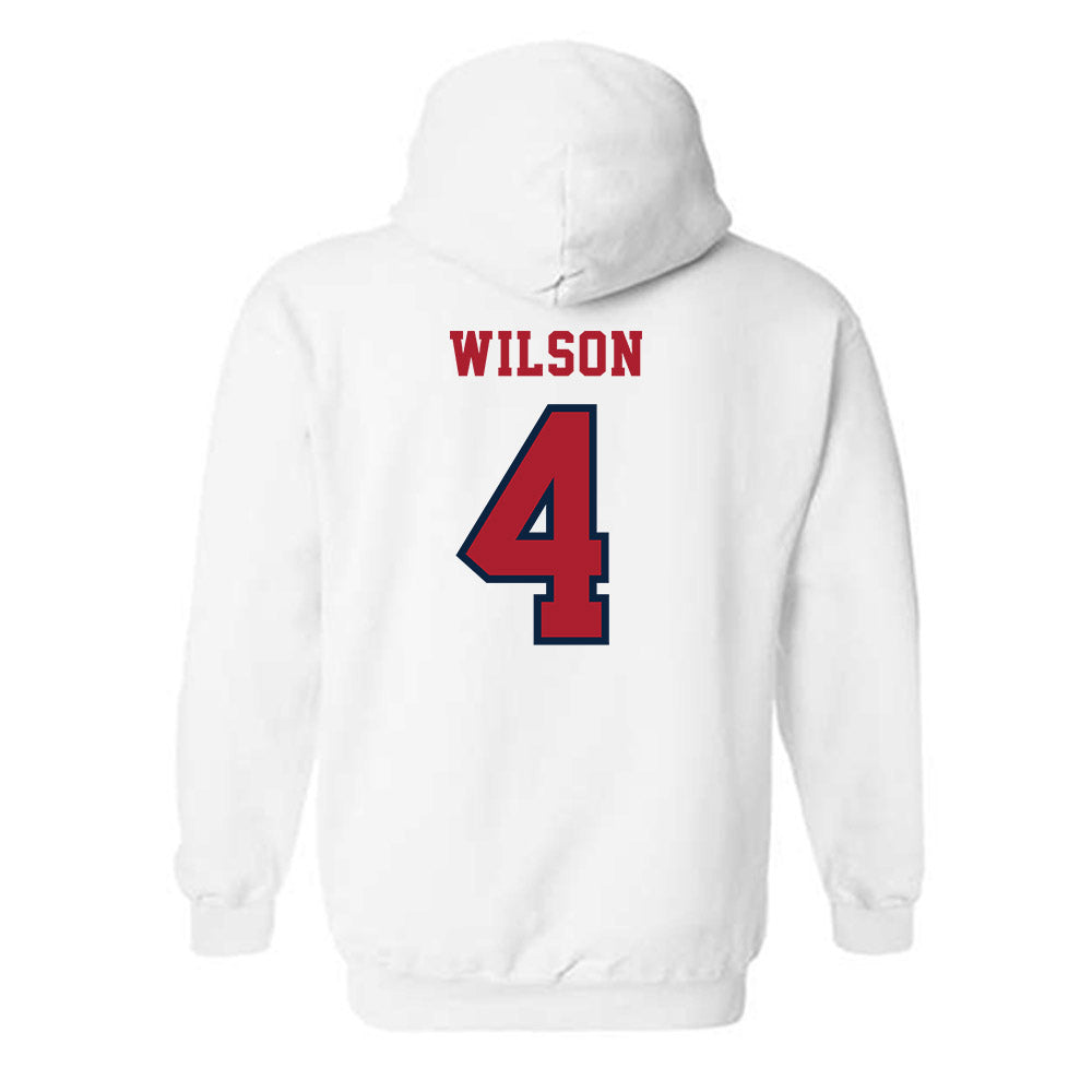 Stony Brook - NCAA Men's Soccer : Nicholas Wilson - Classic Shersey Hooded Sweatshirt-1