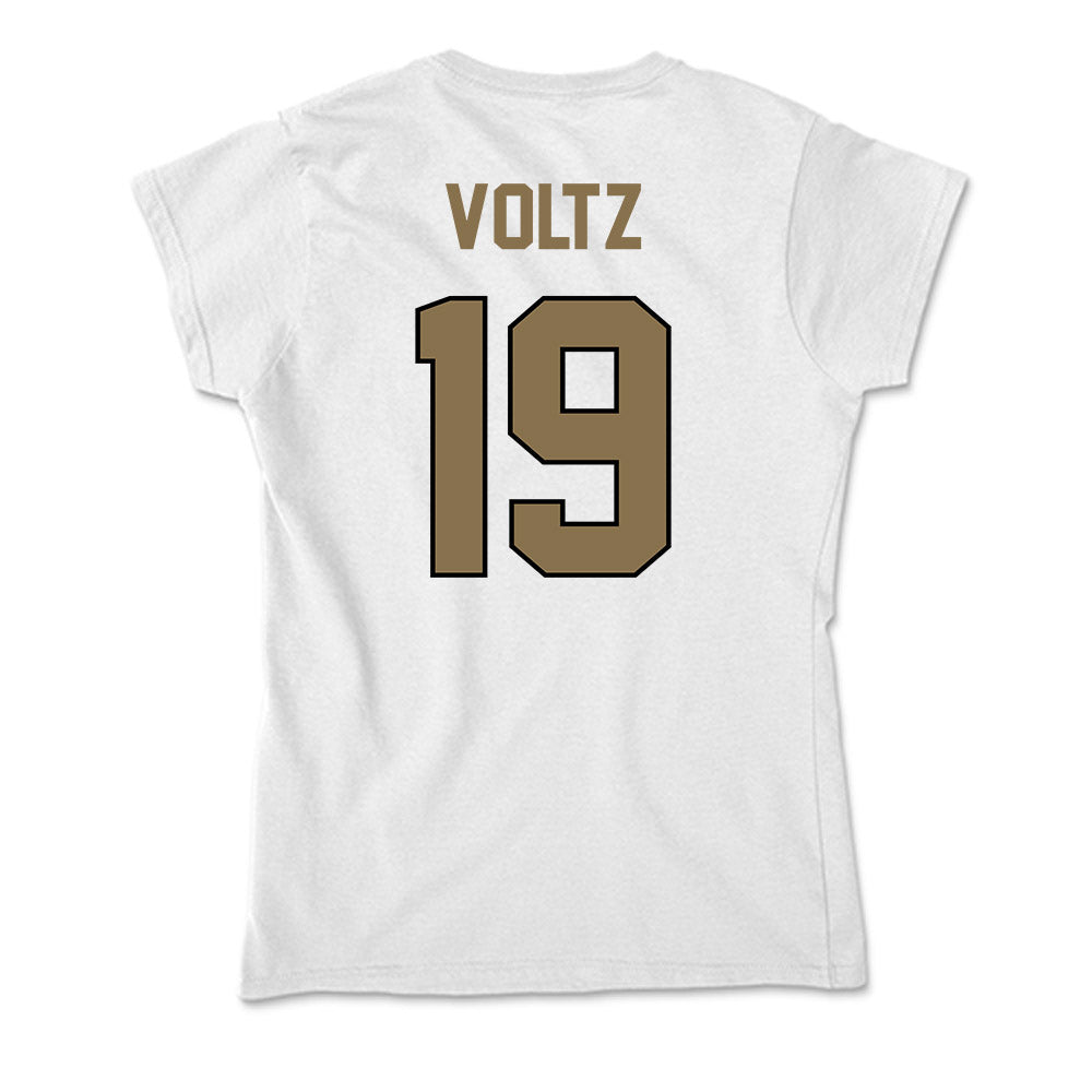 Bryant - NCAA Women's Volleyball : Maeve Voltz - Soft Style Women’s T-Shirt-1