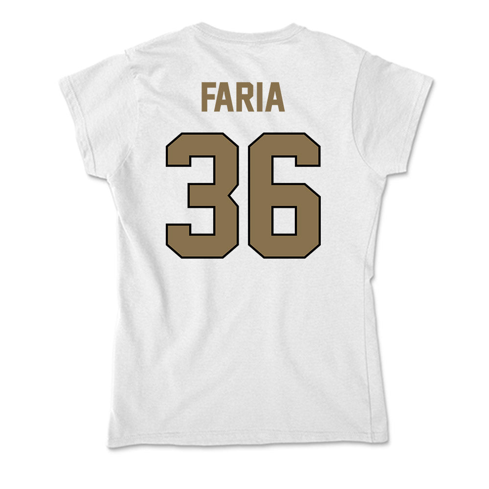 - NCAA Men's Soccer : Jose Faria - Soft Style Women’s T-Shirt-1