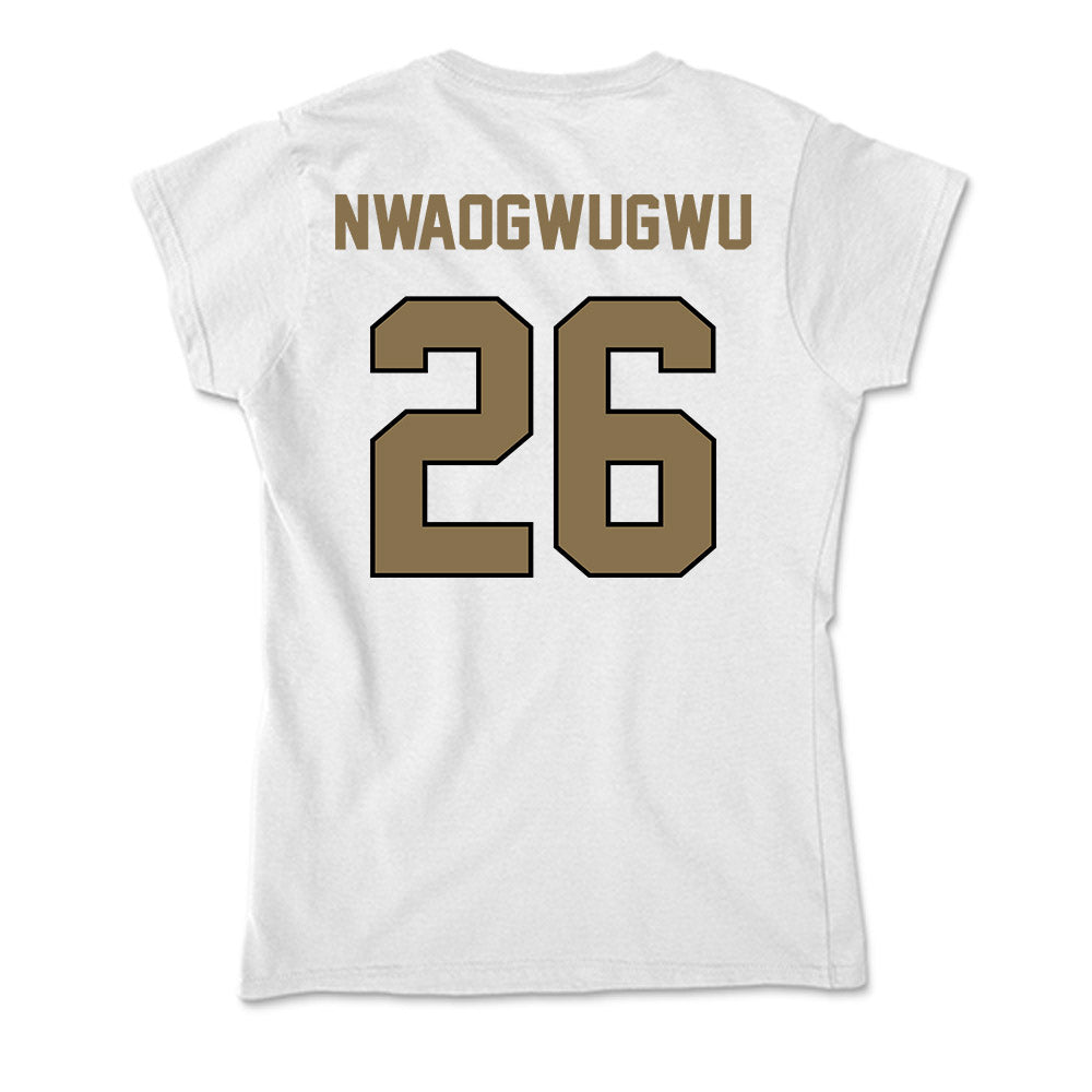 Bryant - NCAA Football : Michael Nwaogwugwu - Soft Style Women’s T-Shirt-1