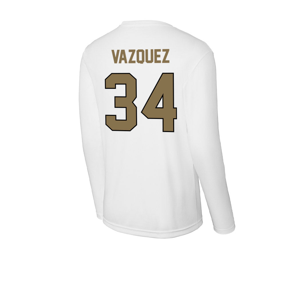 Bryant - NCAA Baseball : Alejandro Vazquez - Activewear Long Sleeve T-Shirt
