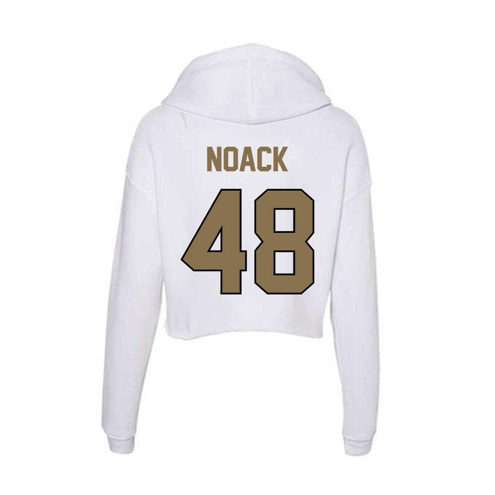 Bryant - NCAA Women's Lacrosse : Payton Noack - Women's Crop Fleece Hoodie-1