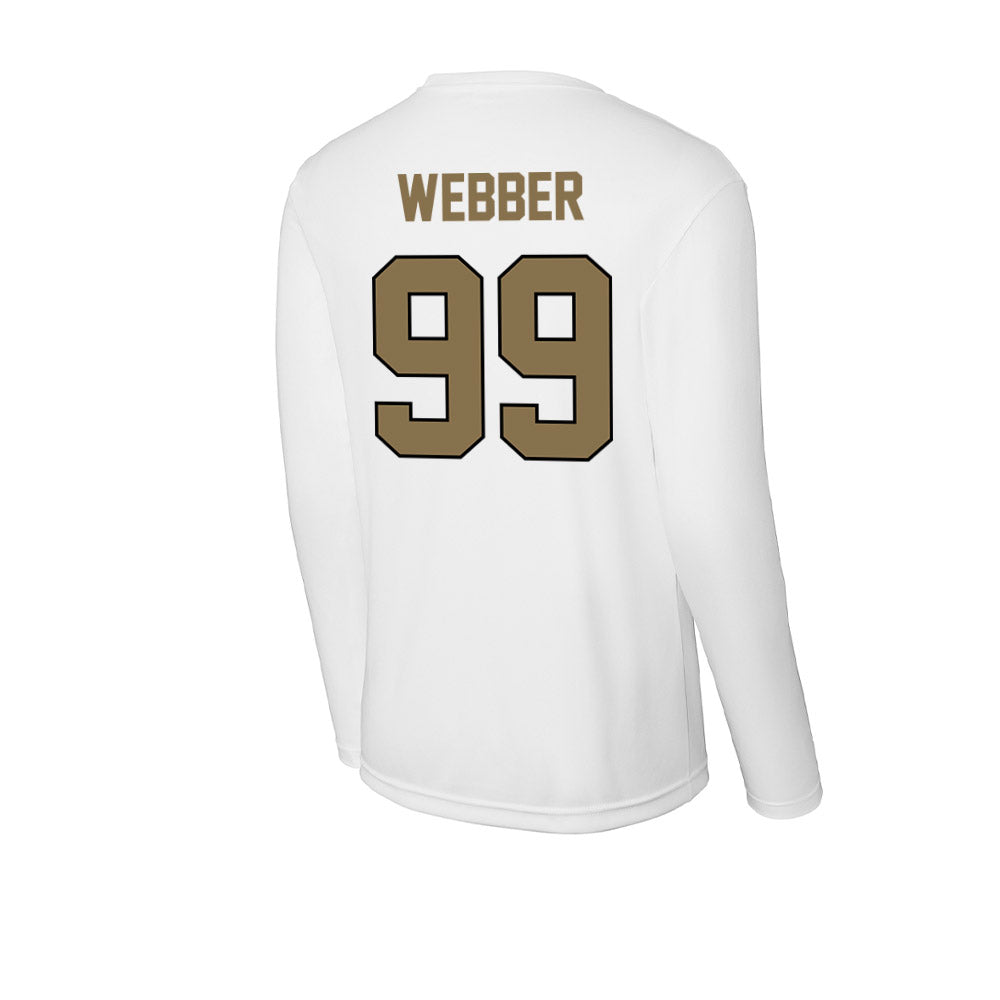 Bryant - NCAA Men's Soccer : Colby Webber - Activewear Long Sleeve T-Shirt-1