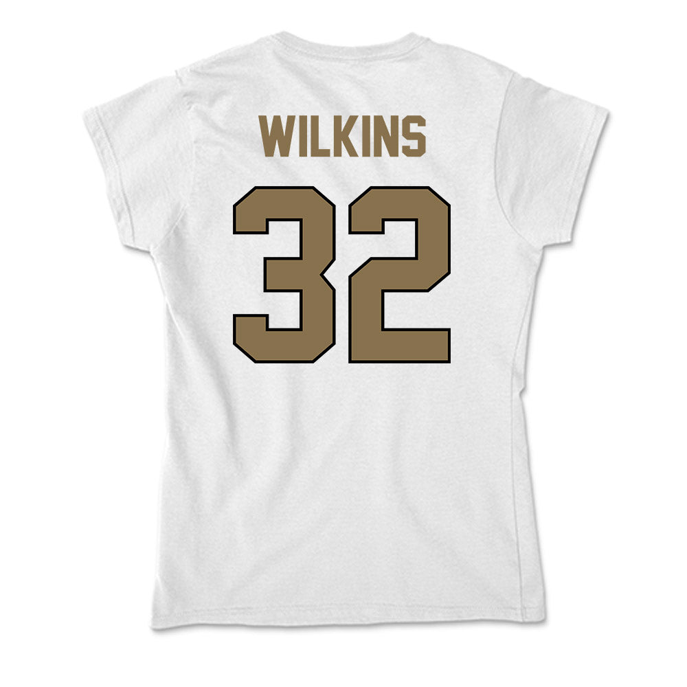 Bryant - NCAA Football : Levi Wilkins - Soft Style Women’s T-Shirt-1