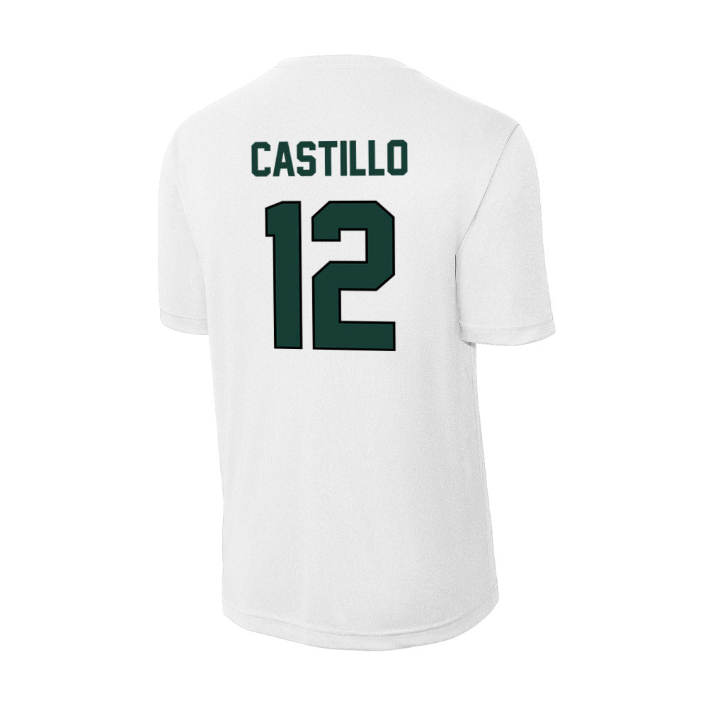 Lake Erie College - NCAA Men's Basketball : Alanas Castillo - Activewear T-Shirt-1