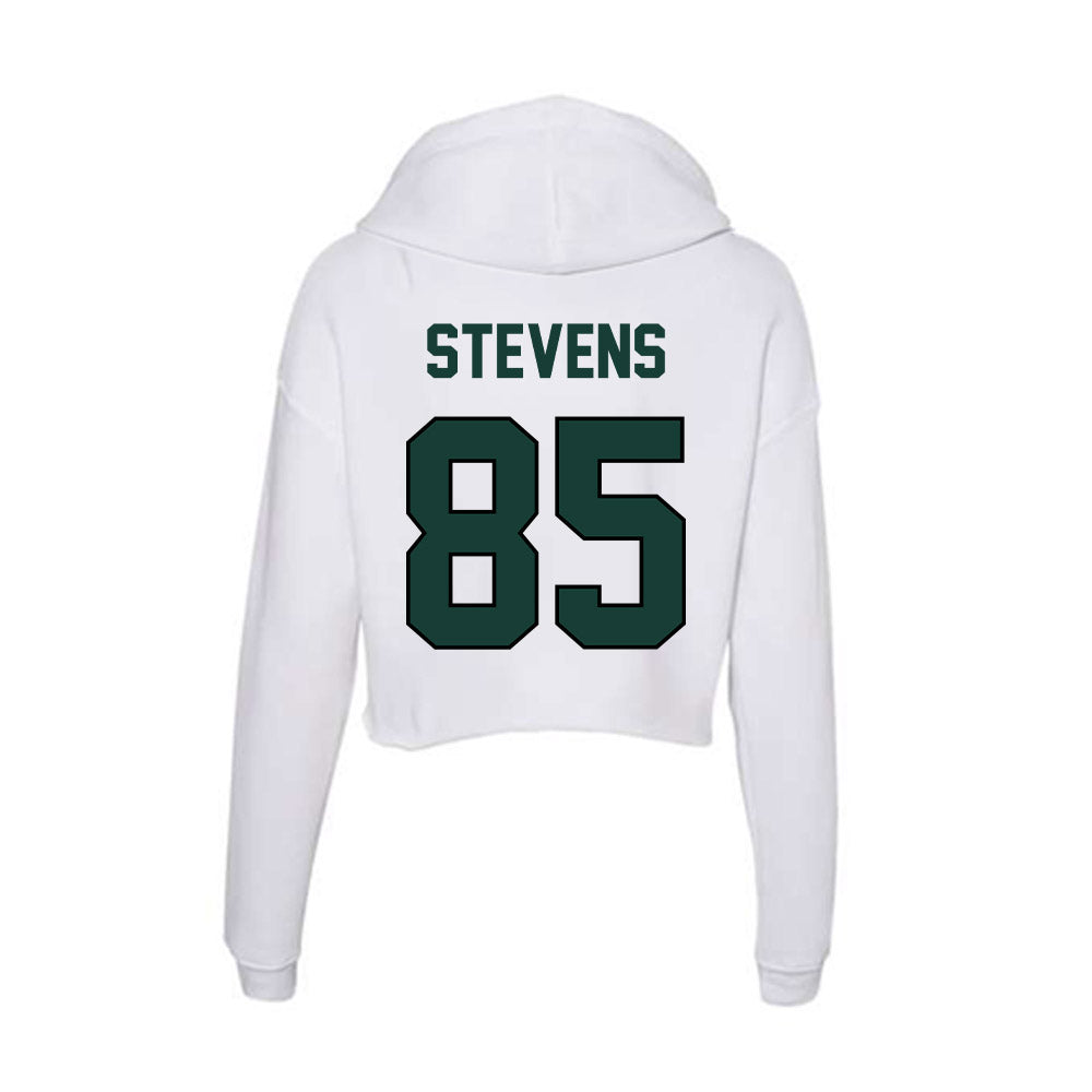 Lake Erie College - NCAA Men's Lacrosse : James Stevens - Women's Crop Fleece Hoodie-1