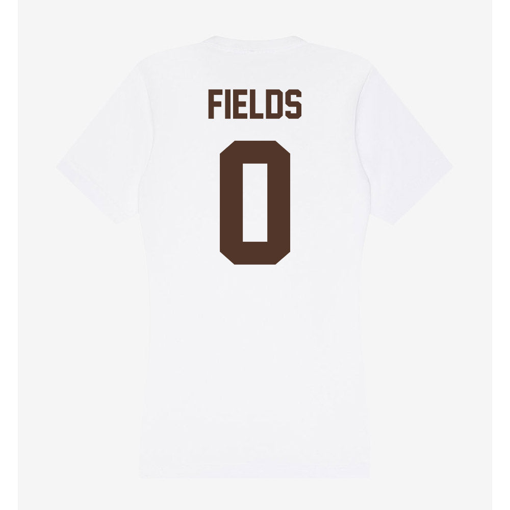 St. Bonaventure - NCAA Women's Basketball : Diamond Fields - Women's V-Neck T-Shirt-1