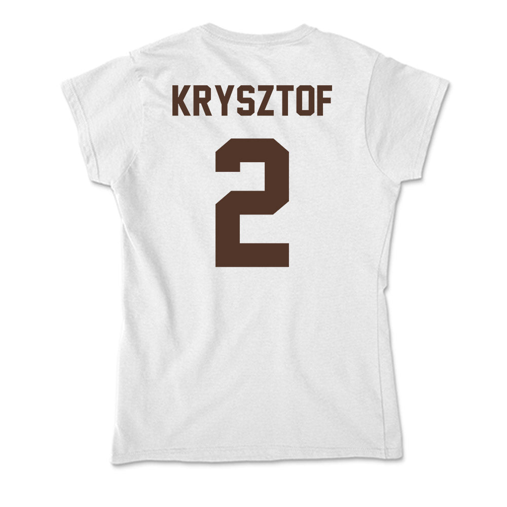 St. Bonaventure - NCAA Women's Basketball : Kaylee Krysztof - Soft Style Women’s T-Shirt-1