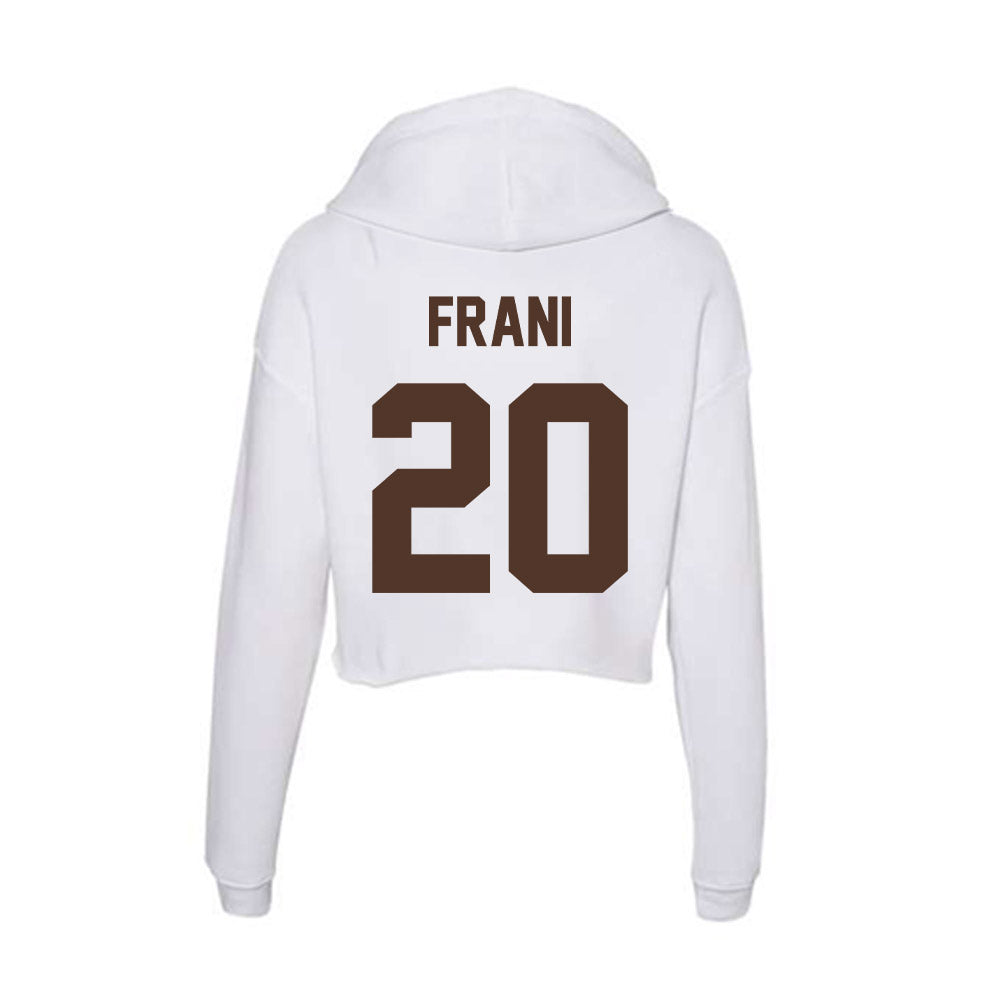 St. Bonaventure - NCAA Softball : Mackenzie Frani - Women's Crop Fleece Hoodie-1