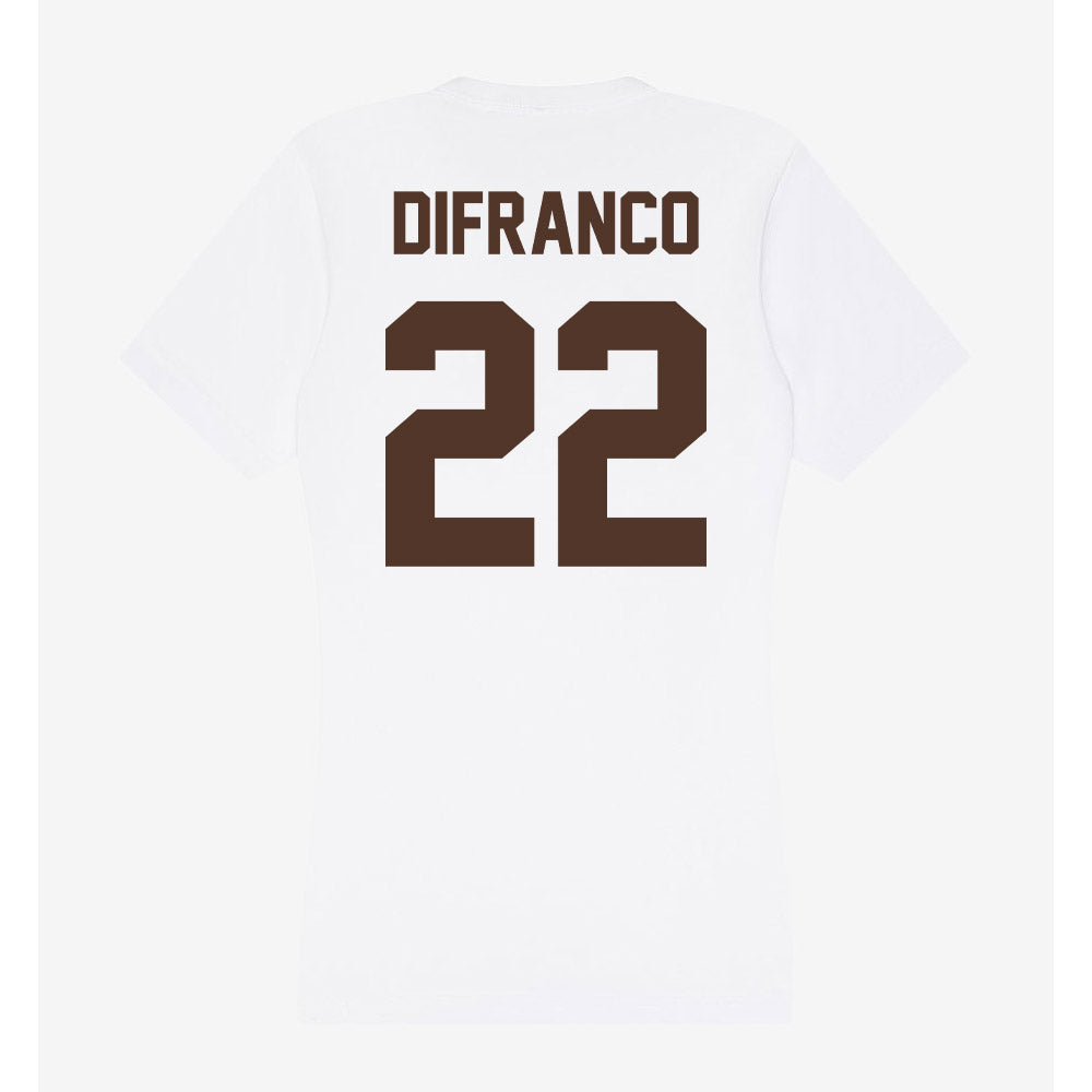 St. Bonaventure - NCAA Women's Basketball : Olivia DiFranco - Women's V-Neck T-Shirt-1