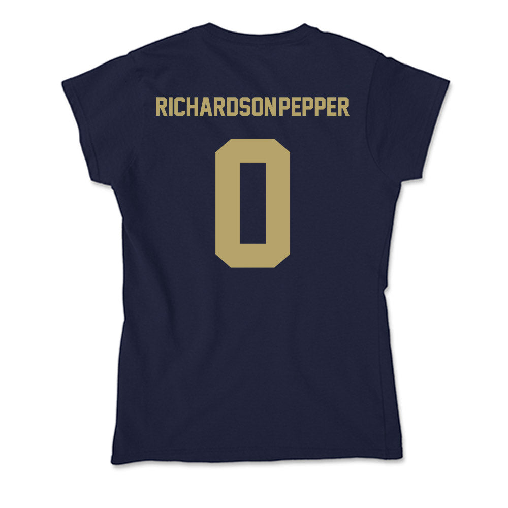 UC Davis - NCAA Women's Lacrosse : Ally Richardson-Pepper - Soft Style Women’s T-Shirt-1