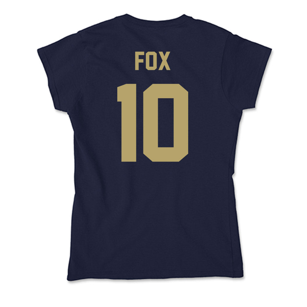 UC Davis - NCAA Women's Lacrosse : Jane Fox - Soft Style Women’s T-Shirt-1