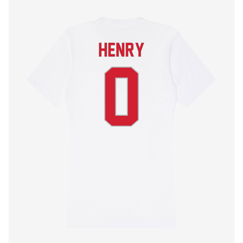 Western Kentucky - NCAA Football : Matthew Henry - Women's V-Neck T-Shirt-1