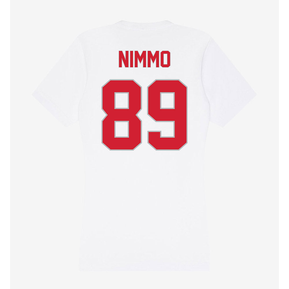 Western Kentucky - NCAA Football : Cross Nimmo - Women's V-Neck T-Shirt-1