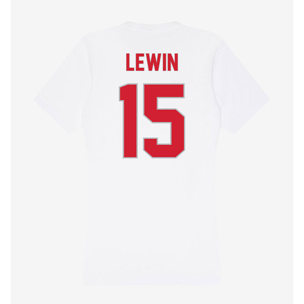 Western Kentucky - NCAA Women's Soccer : Danielle Lewin - Women's V-Neck T-Shirt-1