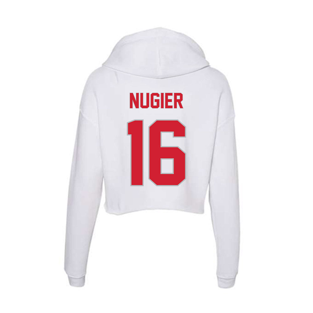 Western Kentucky - NCAA Women's Soccer : Alaina Nugier - Women's Crop Fleece Hoodie-1