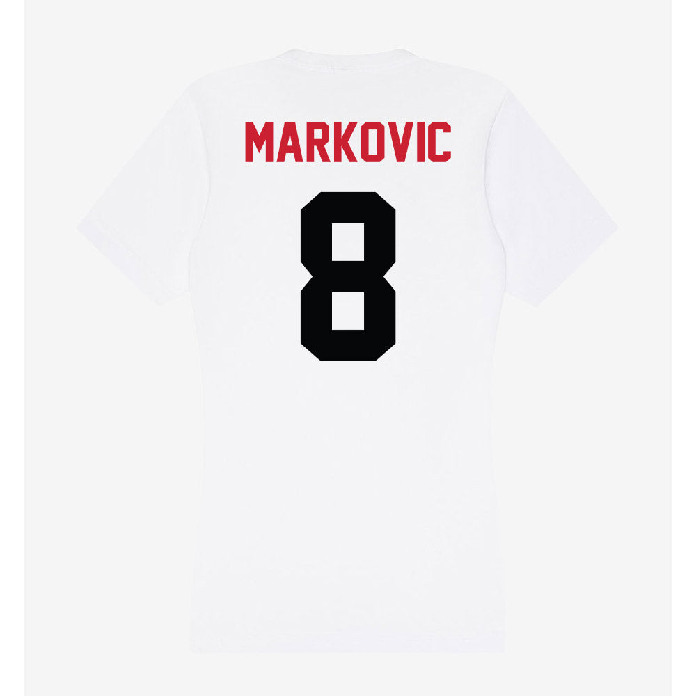 SEMO - NCAA Women's Soccer : Zerina Markovic - Women's V-Neck T-Shirt-1