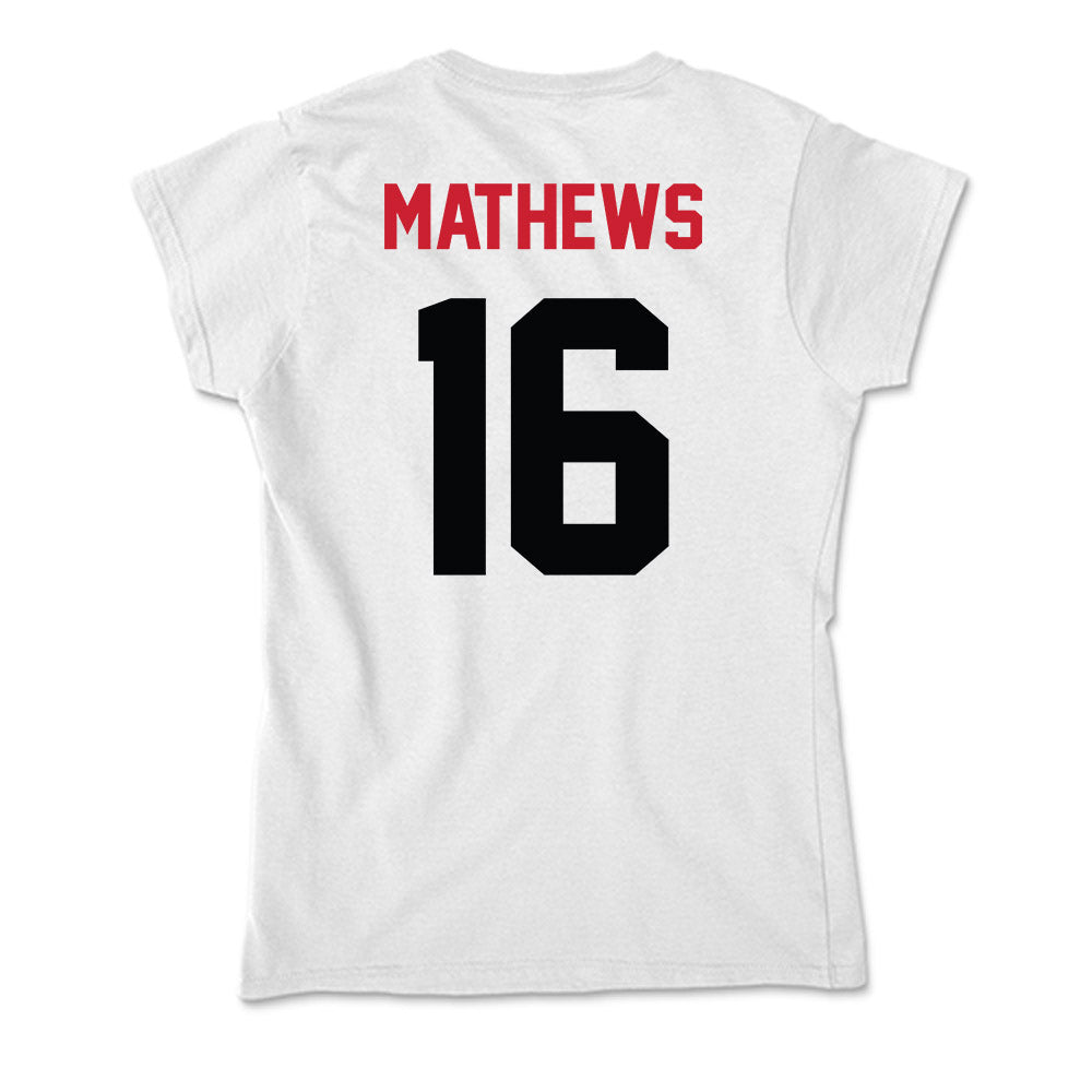 SEMO - NCAA Women's Volleyball : Ava Mathews - Soft Style Women’s T-Shirt-1