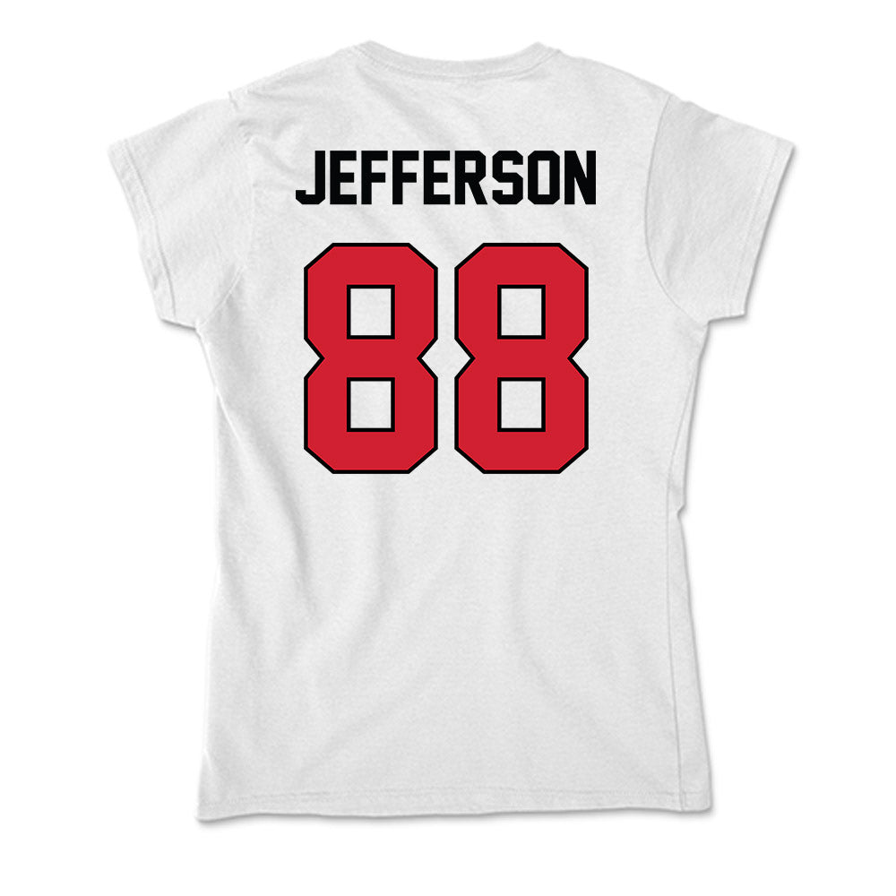 UNLV - NCAA Football : Velltray Jefferson - Soft Style Women’s T-Shirt-1