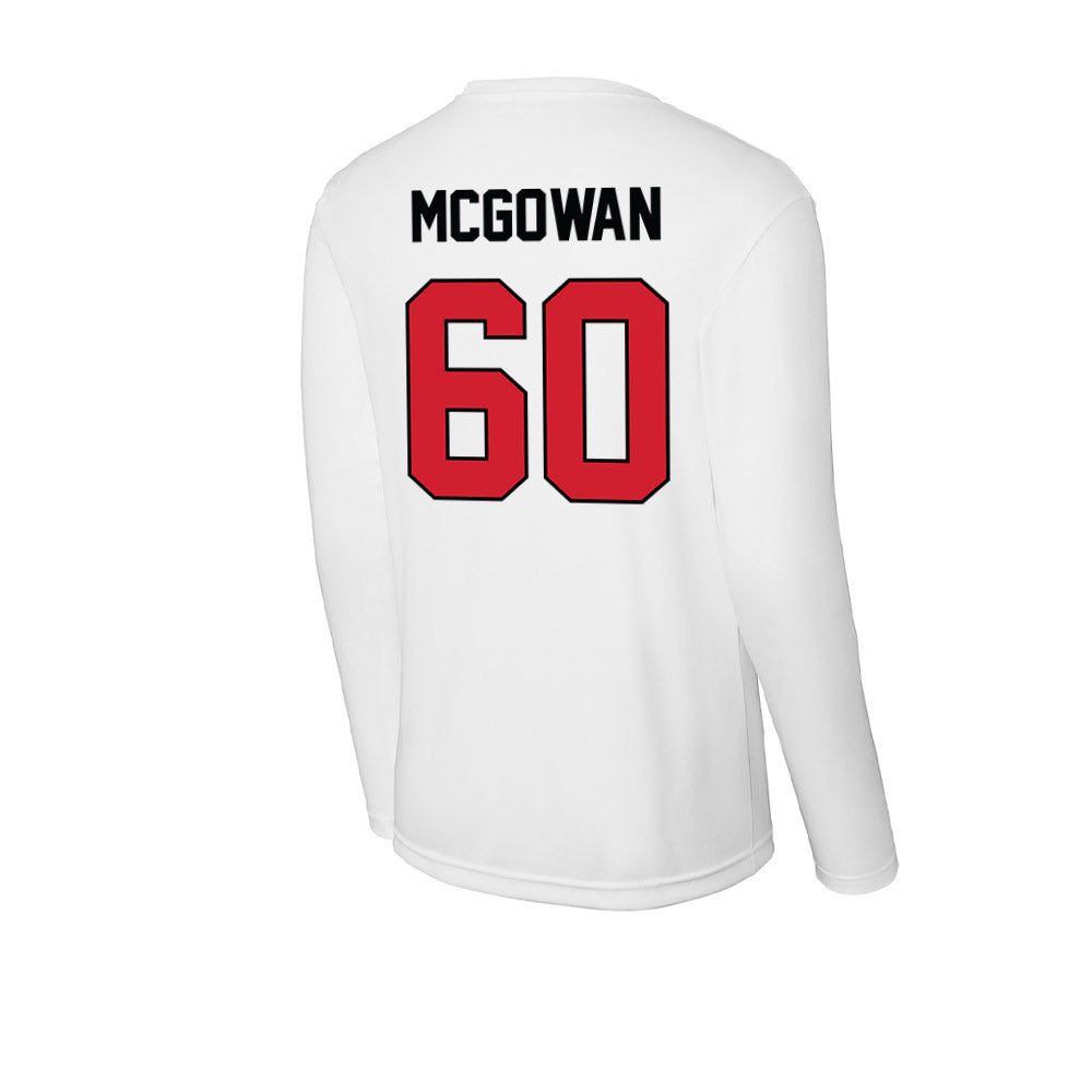 UNLV - NCAA Football : Malik McGowan - Activewear Long Sleeve T-Shirt-1