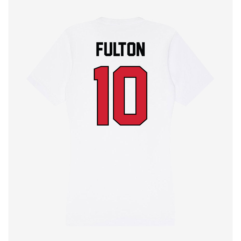 UNLV - NCAA Football : Tre Fulton - Women's V-Neck T-Shirt-1