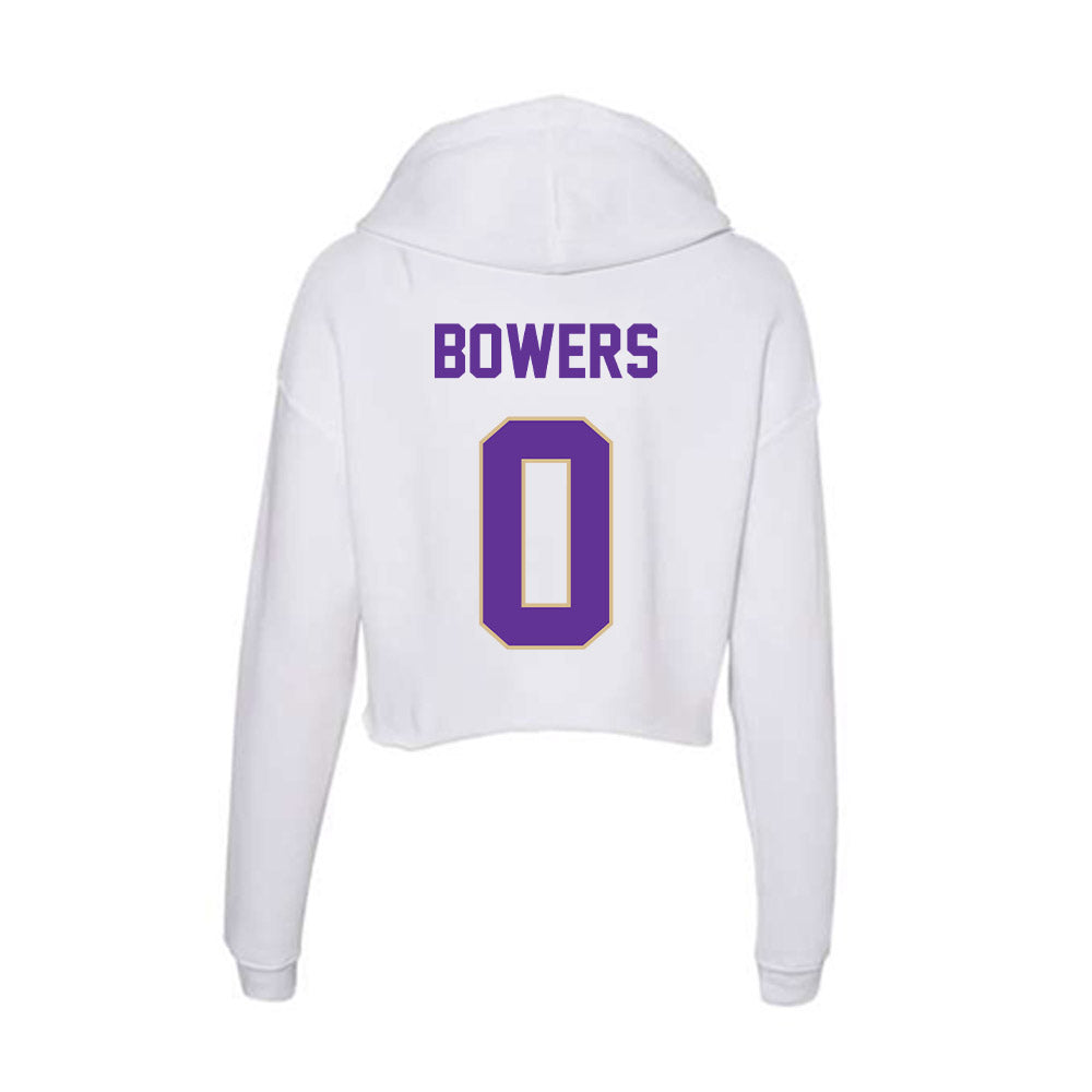 Western Carolina - NCAA Women's Basketball : Christina Bowers - Classic Shersey Women's Crop Fleece Hoodie-1