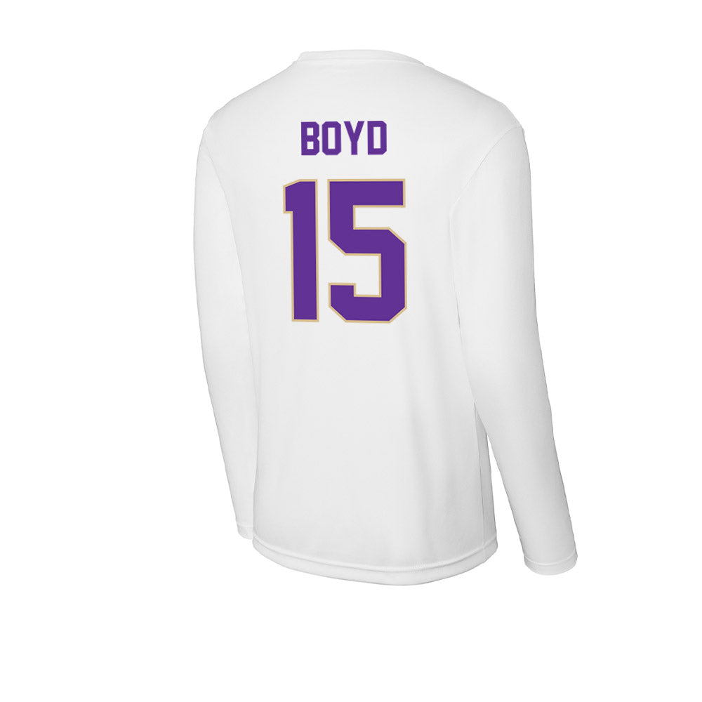 Western Carolina - NCAA Football : Jai Boyd - Classic Shersey Activewear Long Sleeve T-Shirt-1