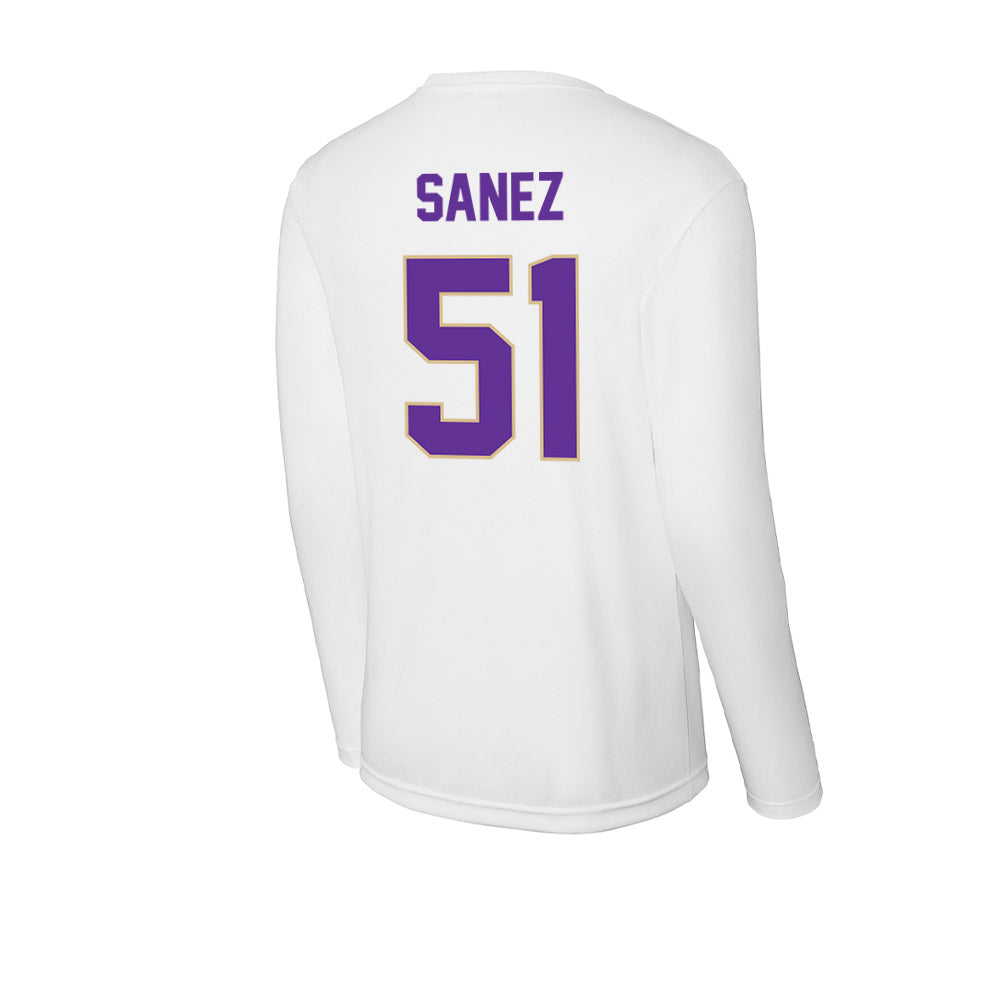 Western Carolina - NCAA Football : Aaron Sanez - Classic Shersey Activewear Long Sleeve T-Shirt-1
