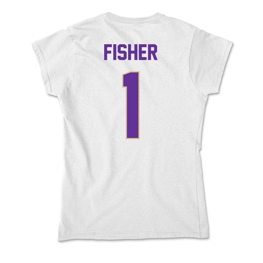 Western Carolina - NCAA Football : Caleb Fisher - Classic Shersey Soft Style Women’s T-Shirt-1