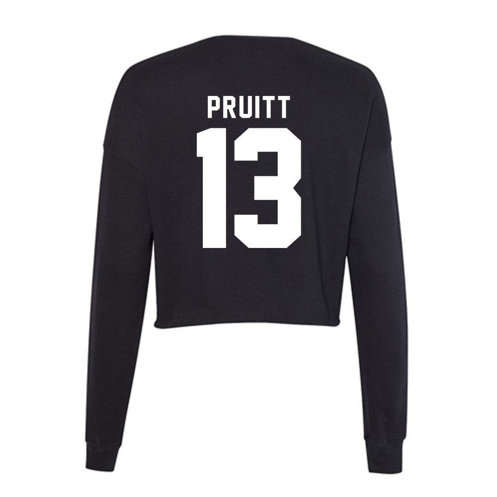 SHSU - NCAA Women's Volleyball : Avery Pruitt - Women's Cropped Crew Fleece-1