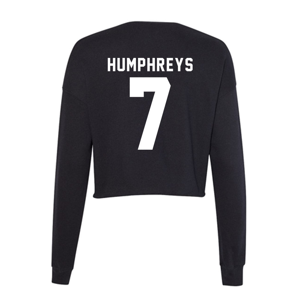 SHSU - NCAA Football : Qua’Vez Humphreys - Women's Cropped Crew Fleece-1