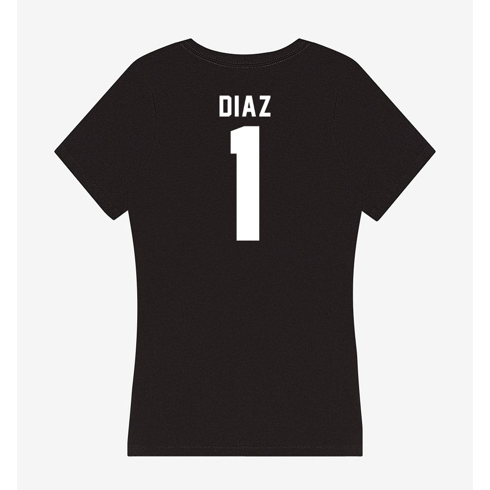 SHSU - NCAA Football : JaMair Diaz - Women's V-Neck T-Shirt-1