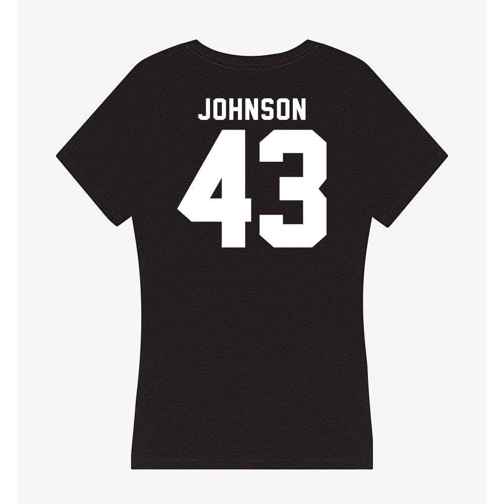 SHSU - NCAA Football : Jayveon Johnson - Women's V-Neck T-Shirt-1