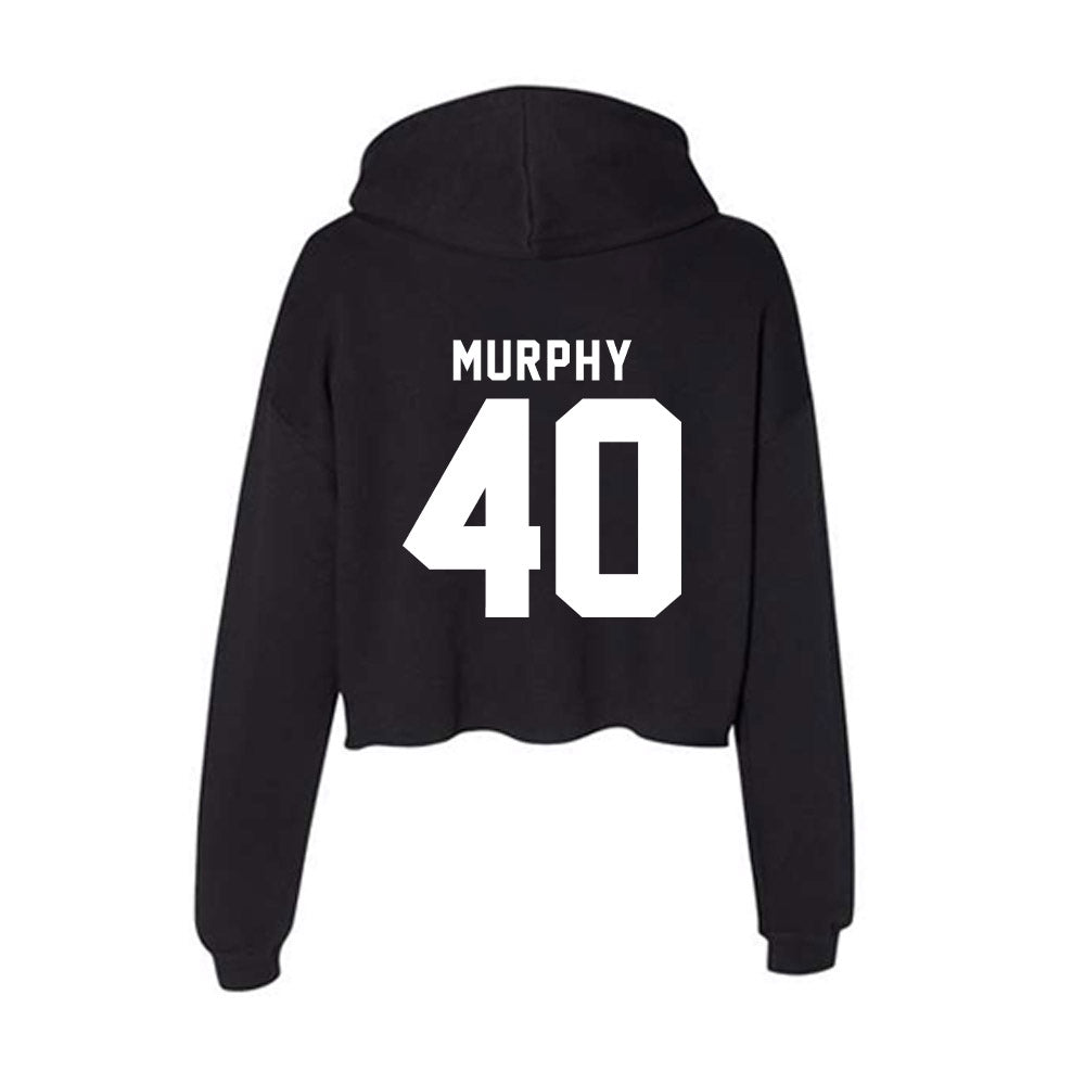 SHSU - NCAA Baseball : Mason Murphy - Women's Crop Fleece Hoodie-1