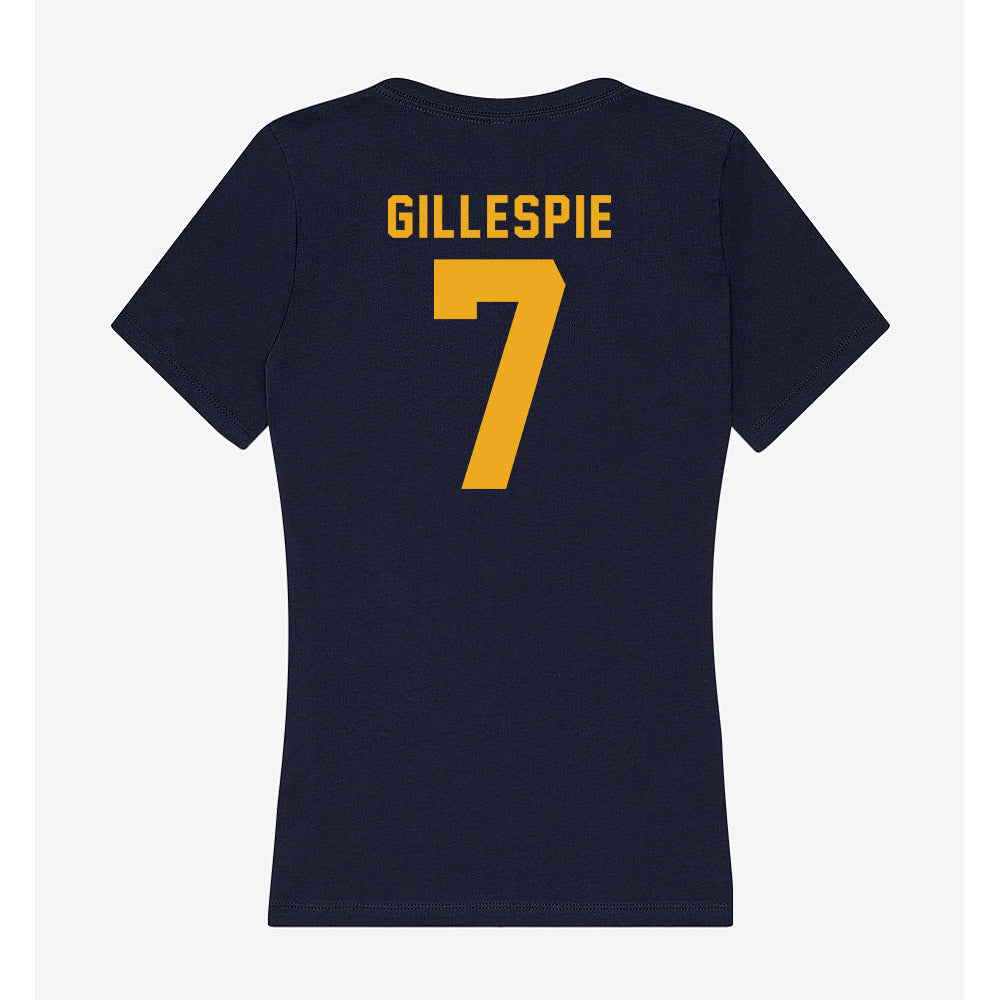 ETAMU - NCAA Football : Javon Gillespie - Women's V-Neck T-Shirt-1