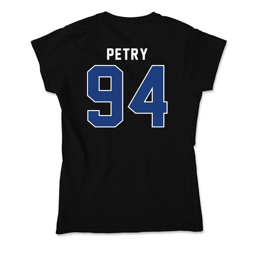 McNeese State - NCAA Football : Carter Petry - Soft Style Women’s T-Shirt-1