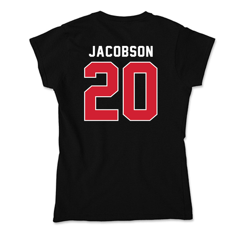 Eastern Washington - NCAA Football : Tyson Jacobson - Soft Style Women’s T-Shirt-1
