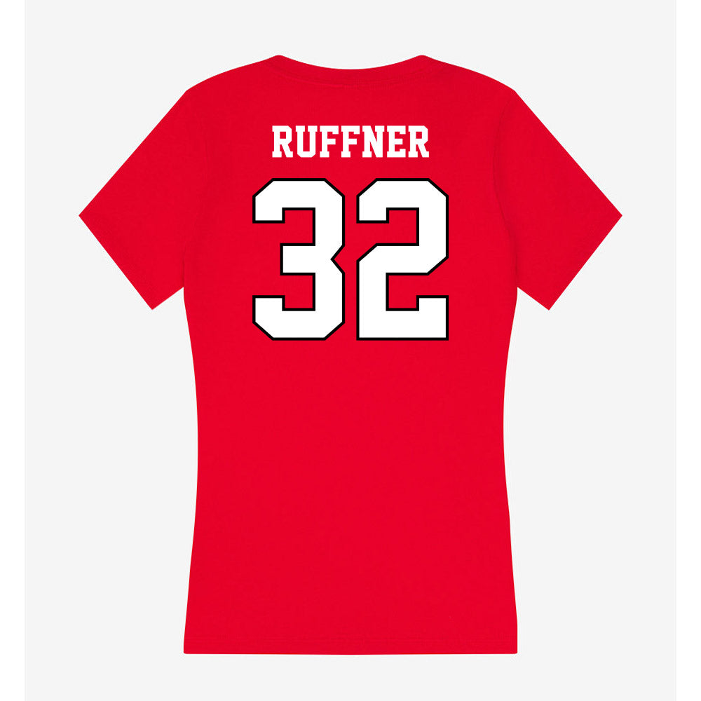 Youngstown State - NCAA Baseball : Teddy Ruffner - Classic Shersey Women's V-Neck T-Shirt-1