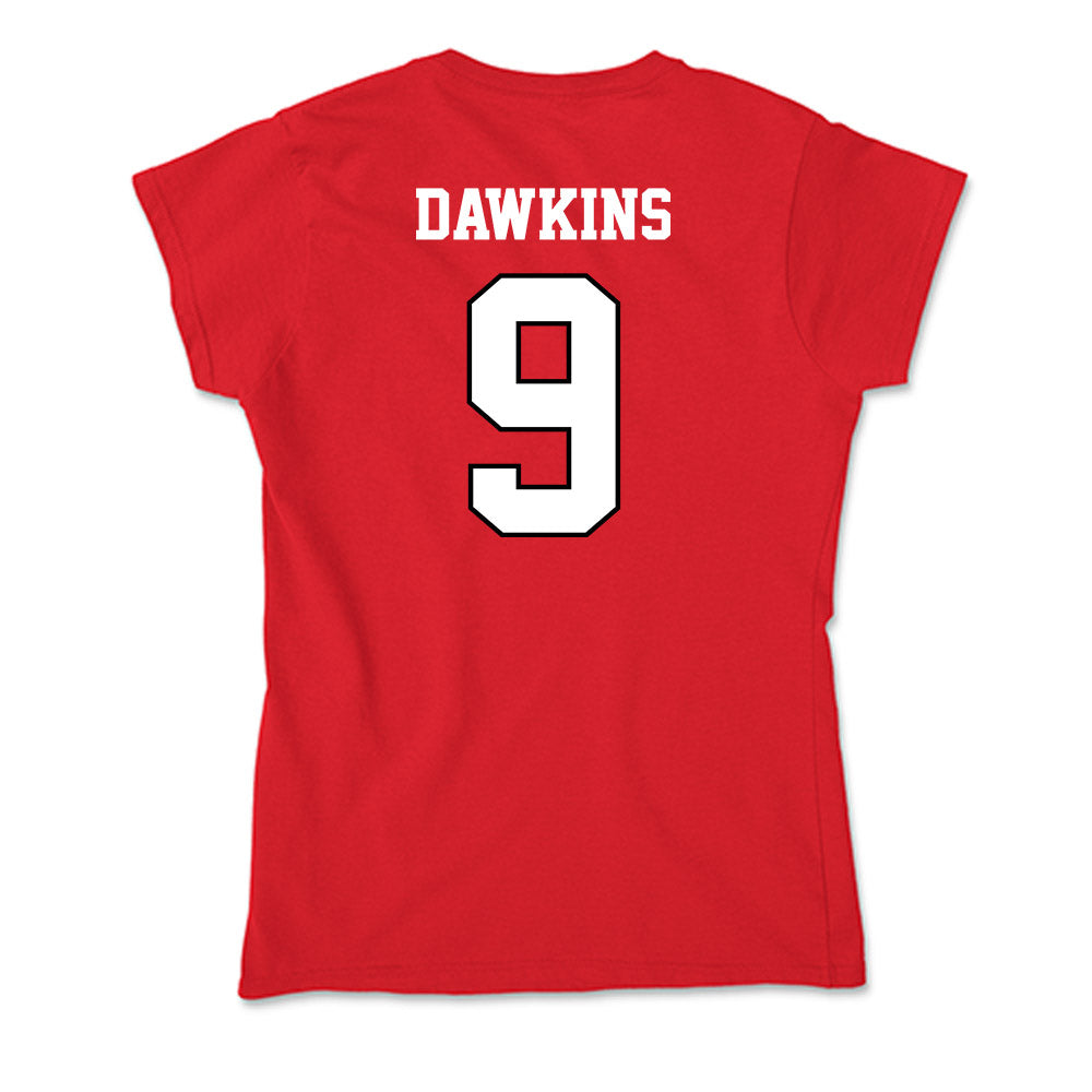 Youngstown State - NCAA Men's Basketball : Bryson Dawkins - Classic Shersey Soft Style Women’s T-Shirt-1