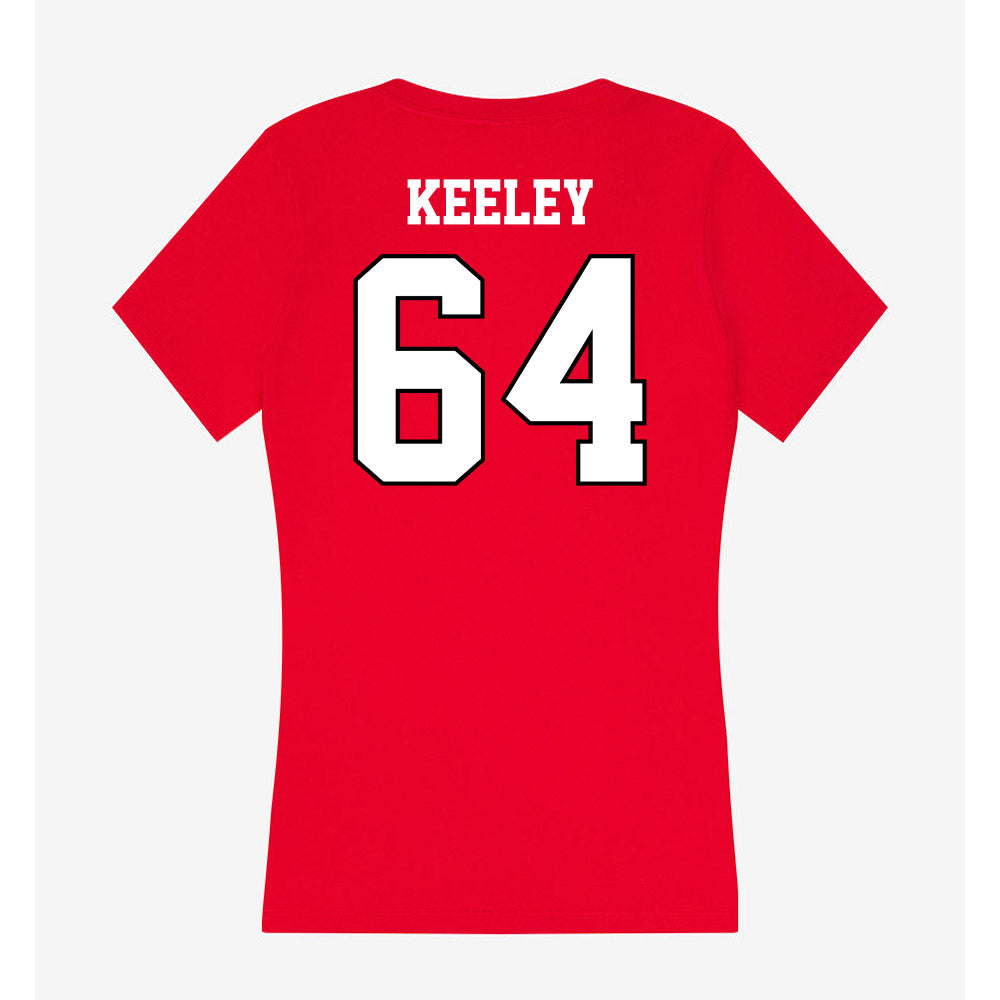 Youngstown State - NCAA Football : Matthew Keeley - Classic Shersey Women's V-Neck T-Shirt-1