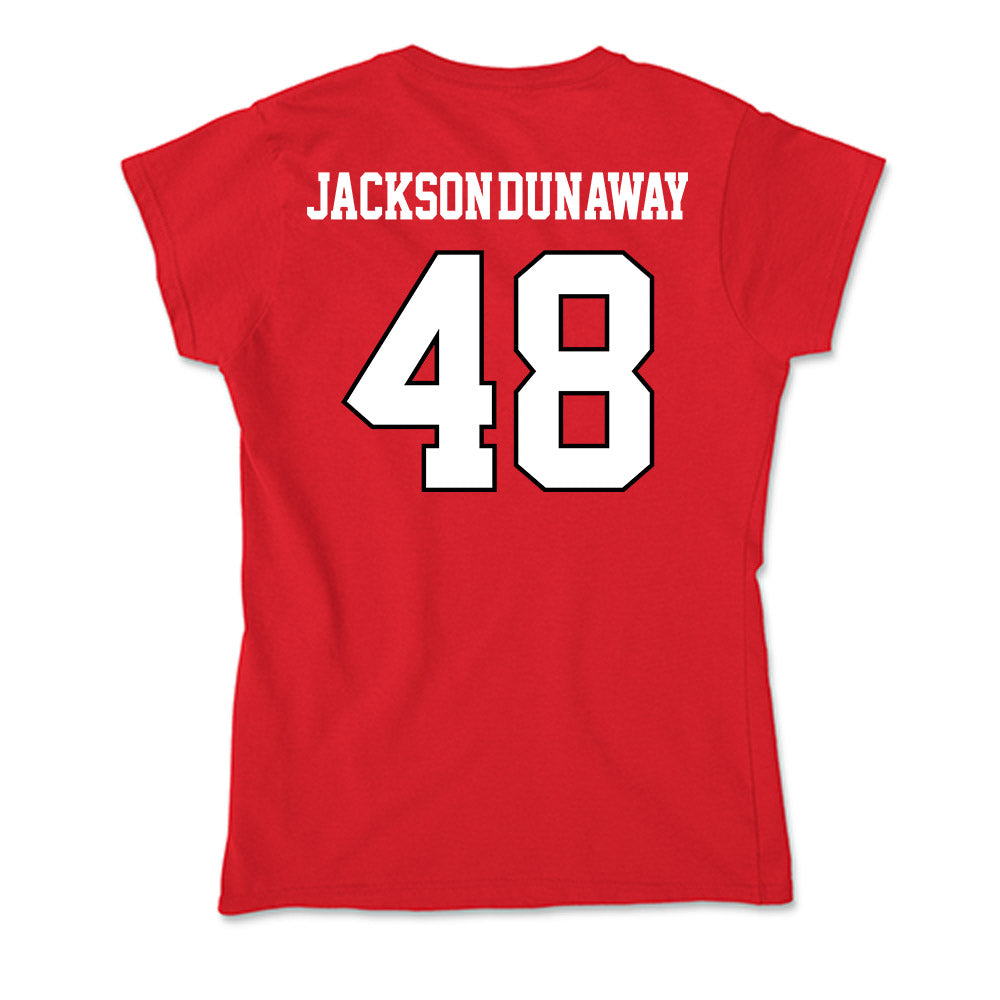 Youngstown State - NCAA Football : Andrew Jackson-Dunaway - Classic Shersey Soft Style Women’s T-Shirt-1