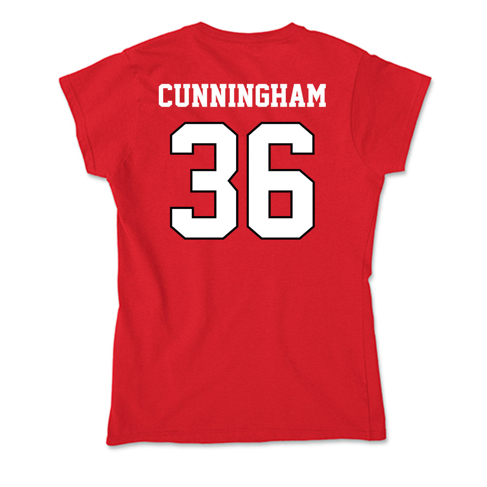 Youngstown State - NCAA Football : Carson Cunningham - Classic Shersey Soft Style Women’s T-Shirt-1