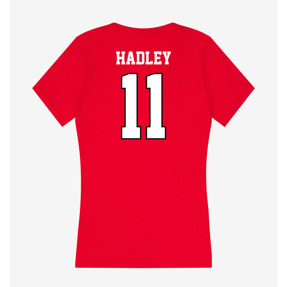 Youngstown State - NCAA Baseball : Caleb Hadley - Classic Shersey Women's V-Neck T-Shirt-1