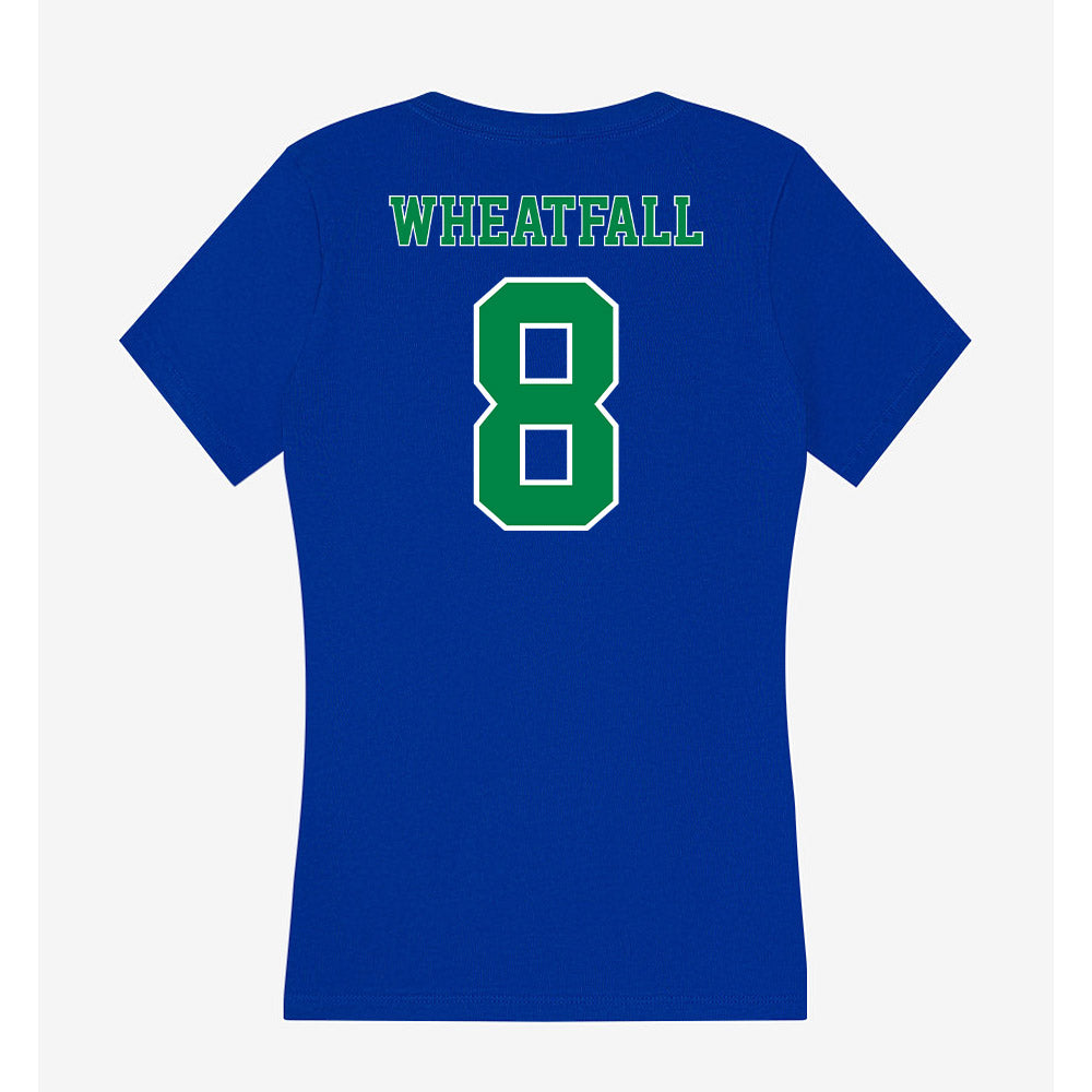 Texas A&M Corpus Christi - NCAA Men's Basketball : Bryson Wheatfall - Women's V-Neck T-Shirt-1